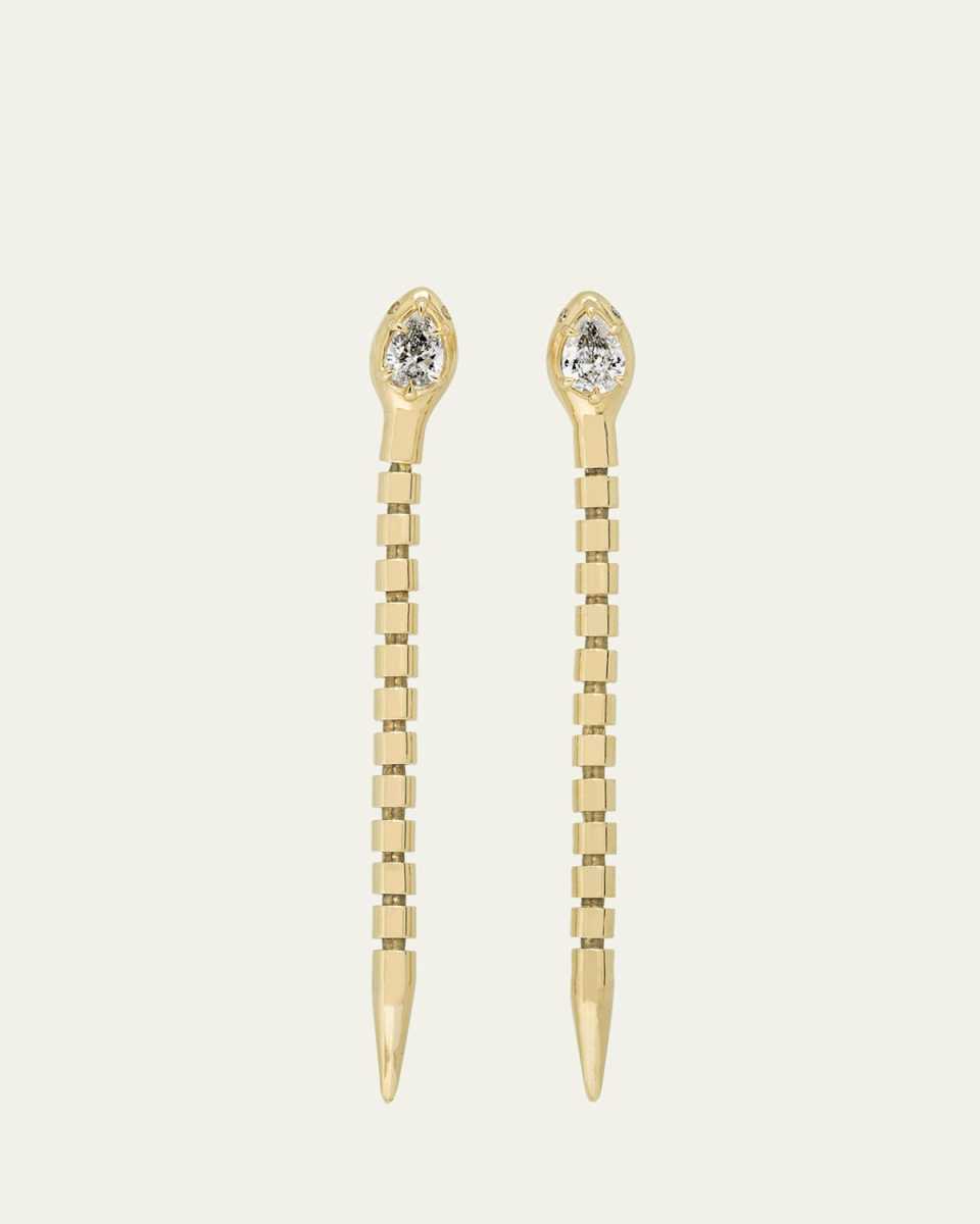 Serpent Drop Earrings
